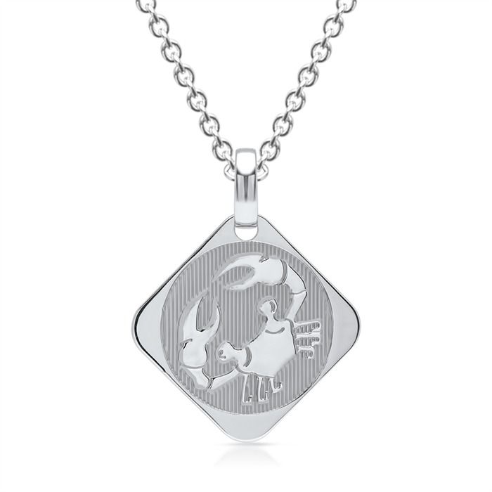 persönliche Gravur-Silber 925-Neu Charm Anhänger Sternzeichen 